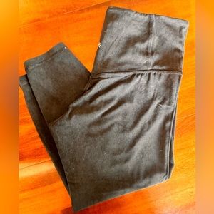 Athleta Elation Garment Dye 7/8 Tight Black - 1X